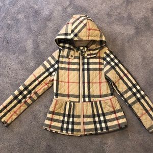 SOLD Authentic Burberry Girls Raincoat NWT